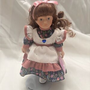 BIRTH MONTH SEPTEMBER 7 inch CUTE BLUE "SAPHIRE" DOLL